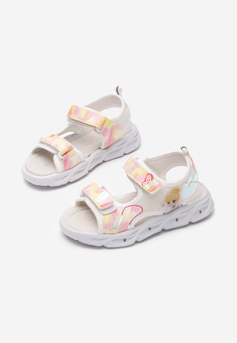 Bílé dívčí sandály Christella