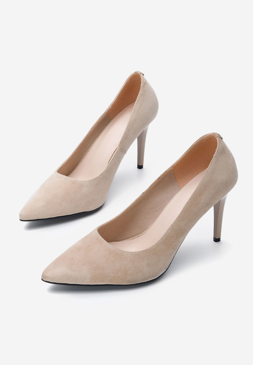 Béžové lodičky do špičky Paesia