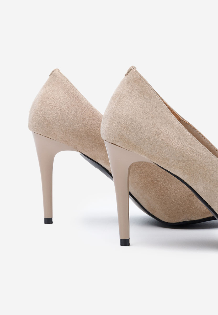 Béžové lodičky do špičky Paesia