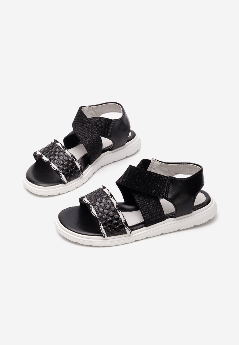 Černé dívčí sandály Kalissa