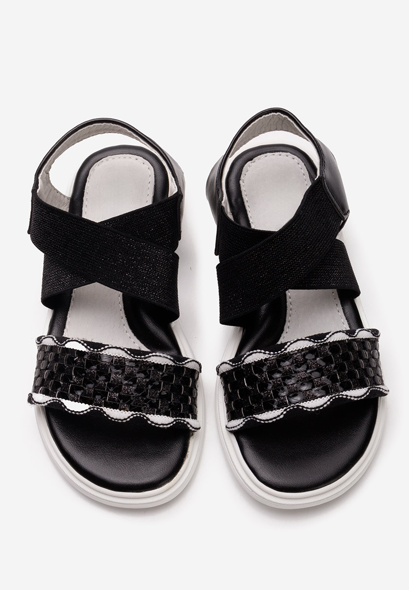 Černé dívčí sandály Kalissa