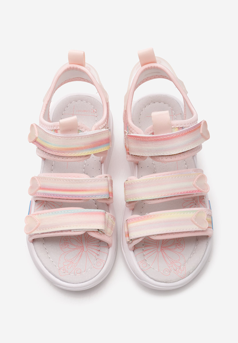 Ružové dívčí sandály Fionna