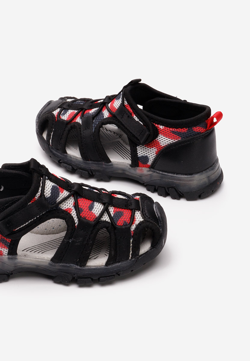 Černé chlapčenské sandály Marcelo