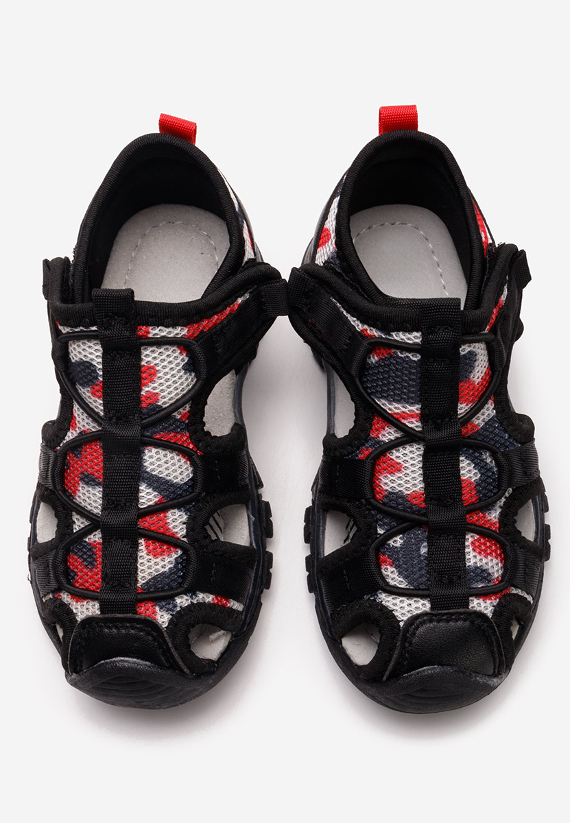 Černé chlapčenské sandály Marcelo