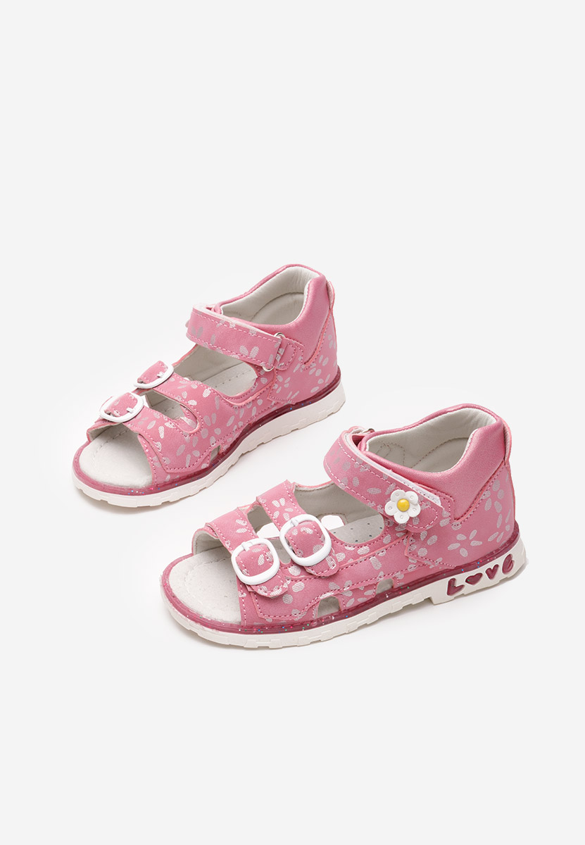 Fuchsiové dívčí sandály Nadalena