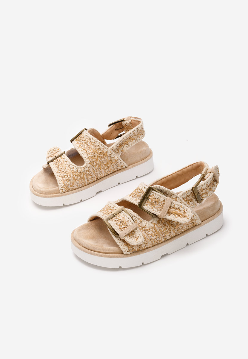 Khaki dámské sandály Velcidia Khaki dámské sandály Velcidia