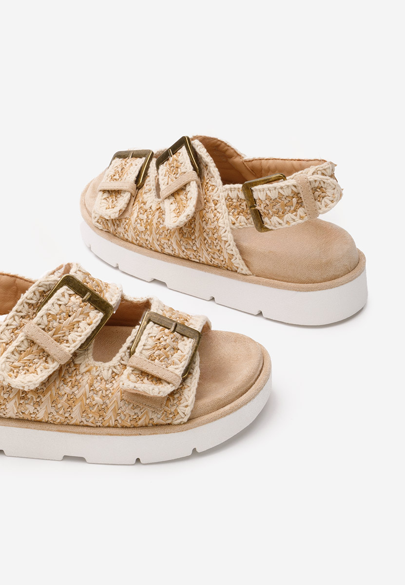 Khaki dámské sandály Velcidia Khaki dámské sandály Velcidia