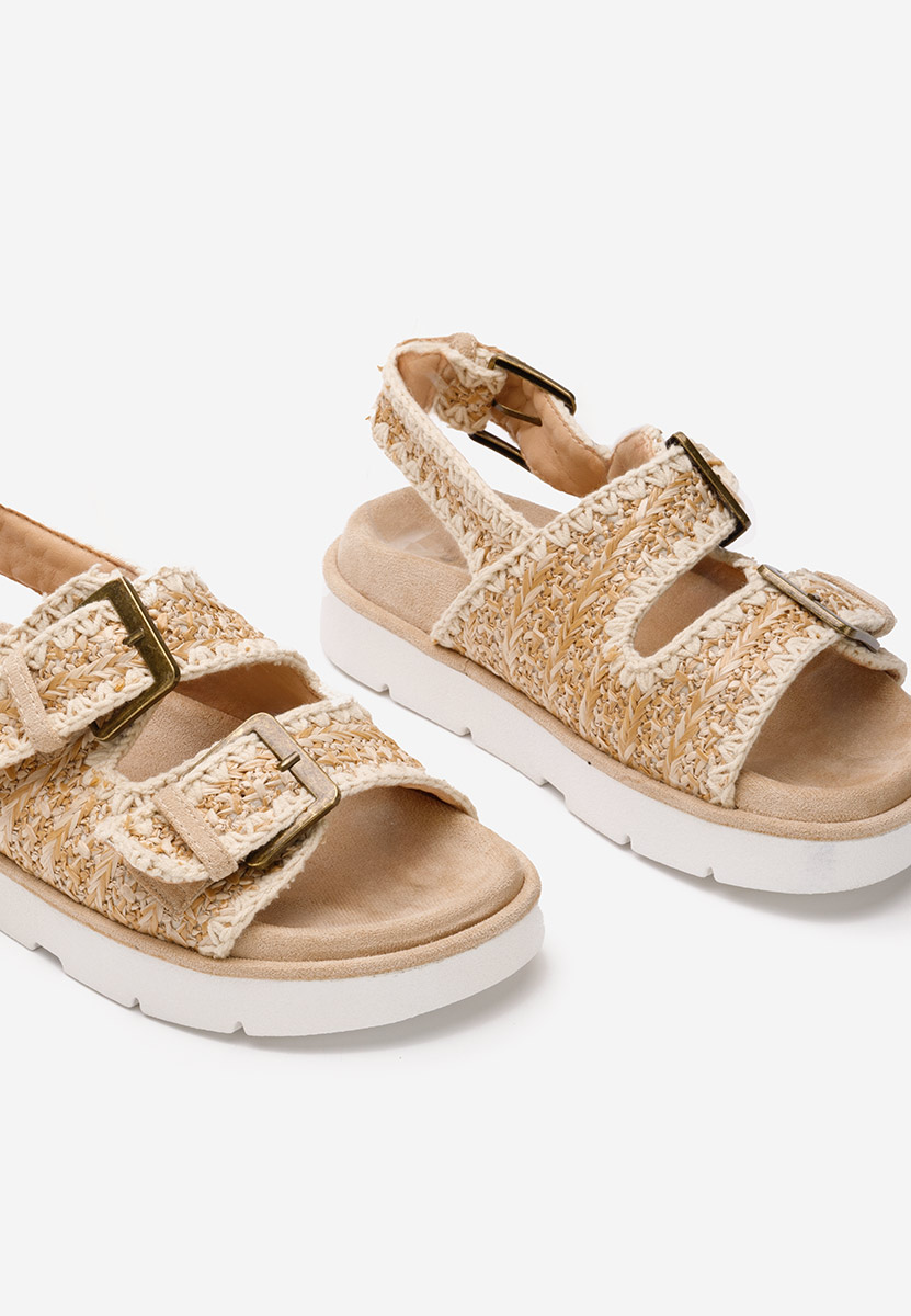 Khaki dámské sandály Velcidia Khaki dámské sandály Velcidia