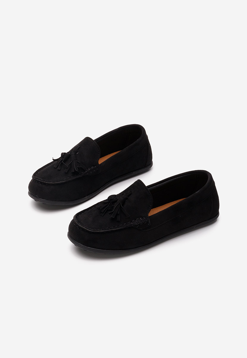 Černé chlapecké mokasíny Harmoni V2