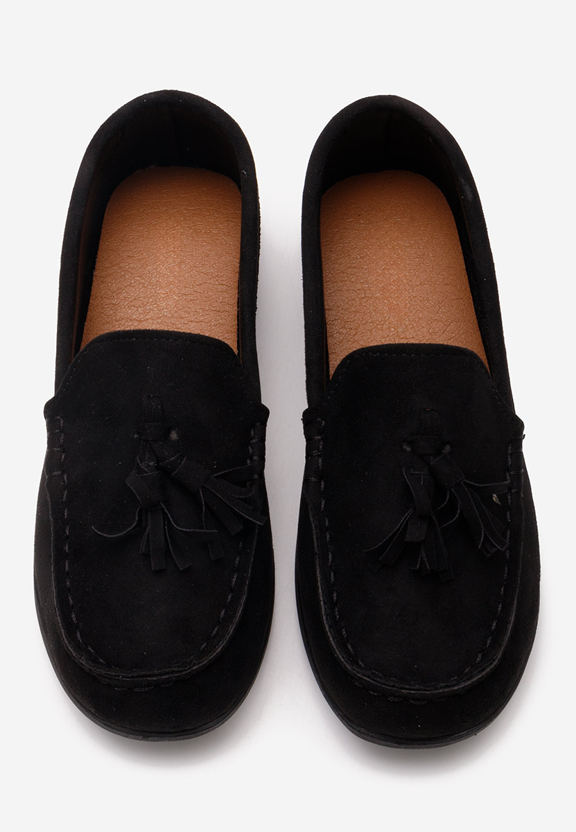 Černé chlapecké mokasíny Harmoni V2