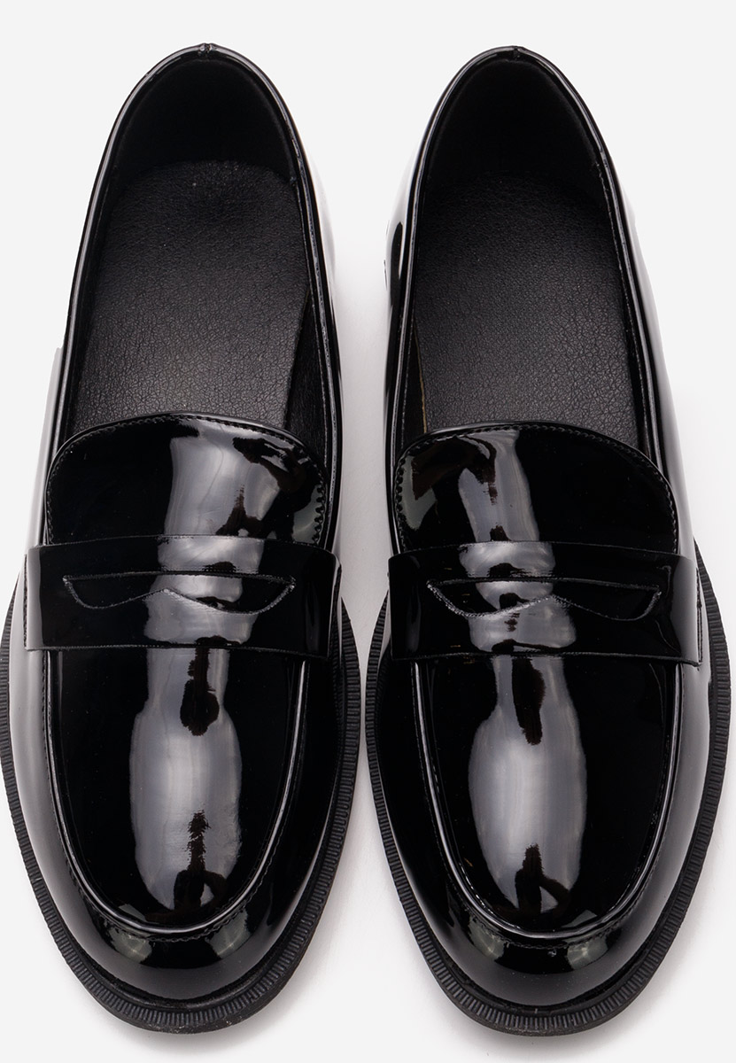 Černé chlapecké mokasíny Benyamin