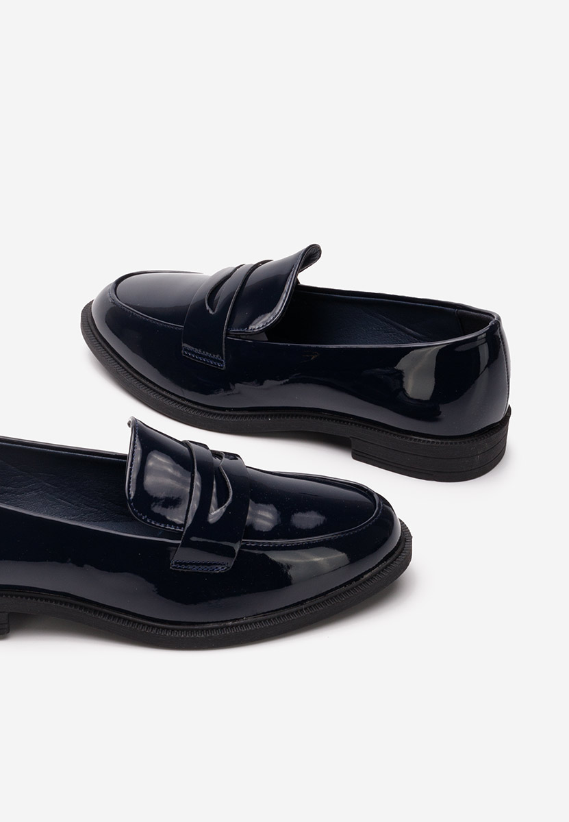 Tmavě modré chlapecké mokasíny Benyamin