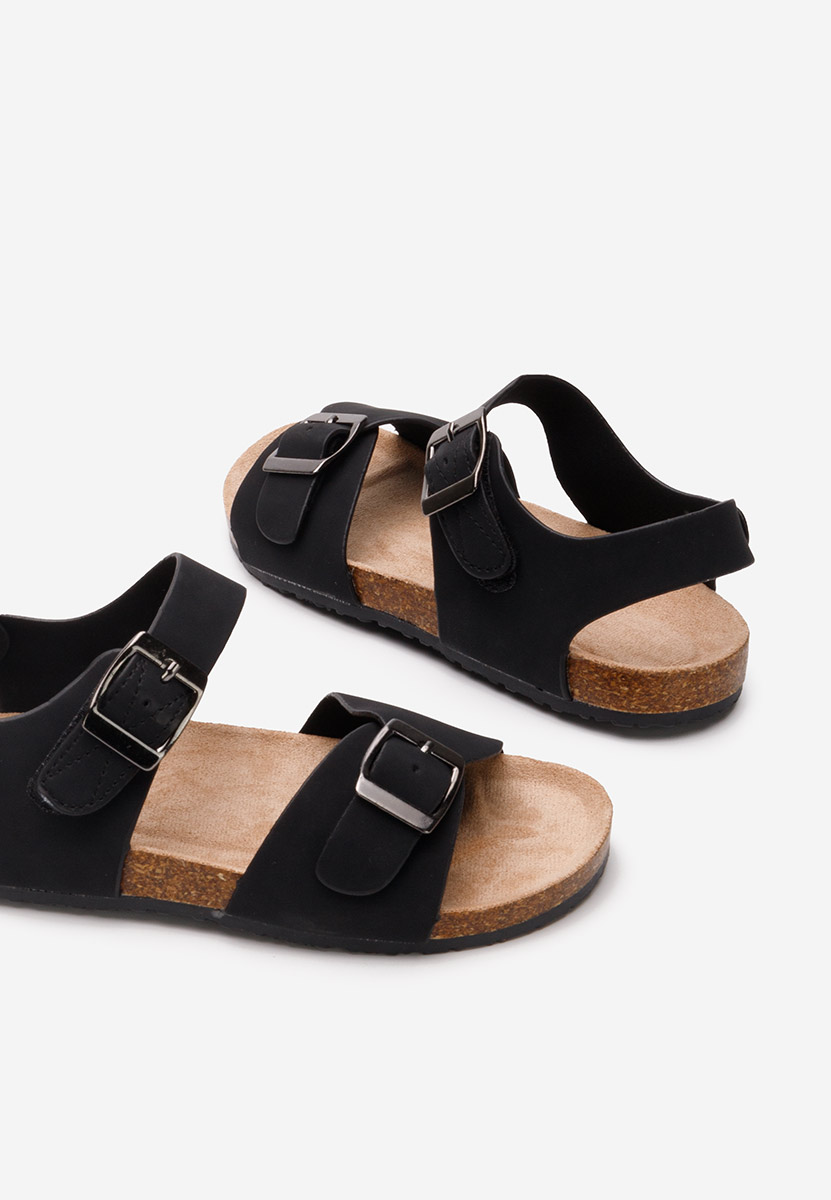 Černé detské sandály Kimina V2