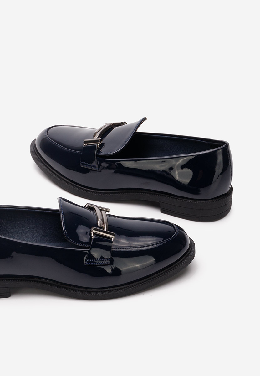 Tmavě modré chlapecké mokasíny Benyamin V2