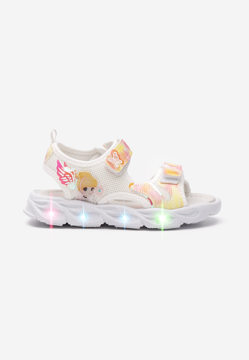Bílé dívčí sandály Christella