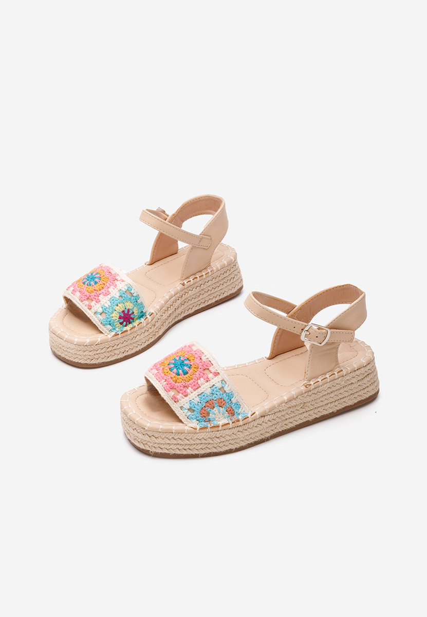 Béžové espadrilky Fete Samiha