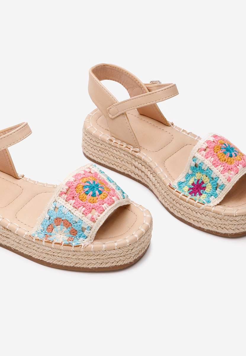 Béžové espadrilky Fete Samiha