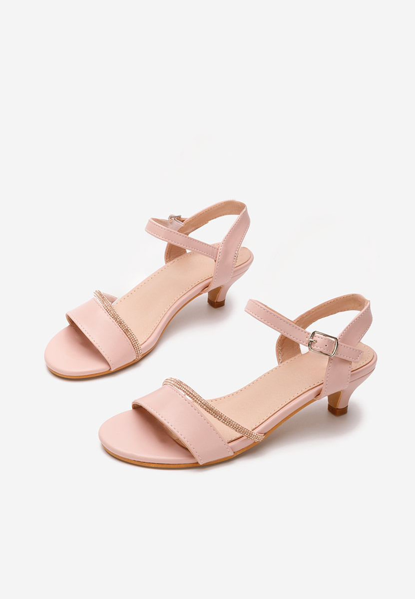 Ružové dívčí sandály Sassy