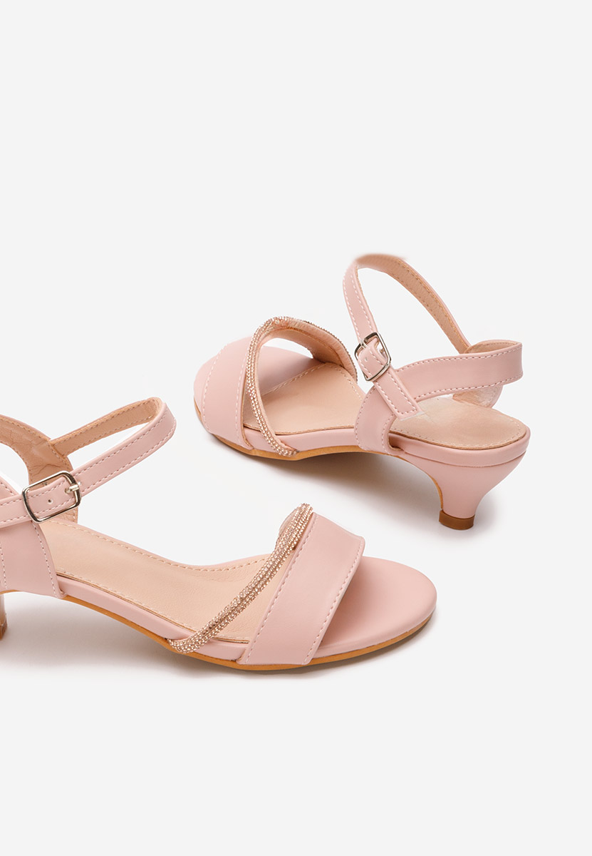 Ružové dívčí sandály Sassy