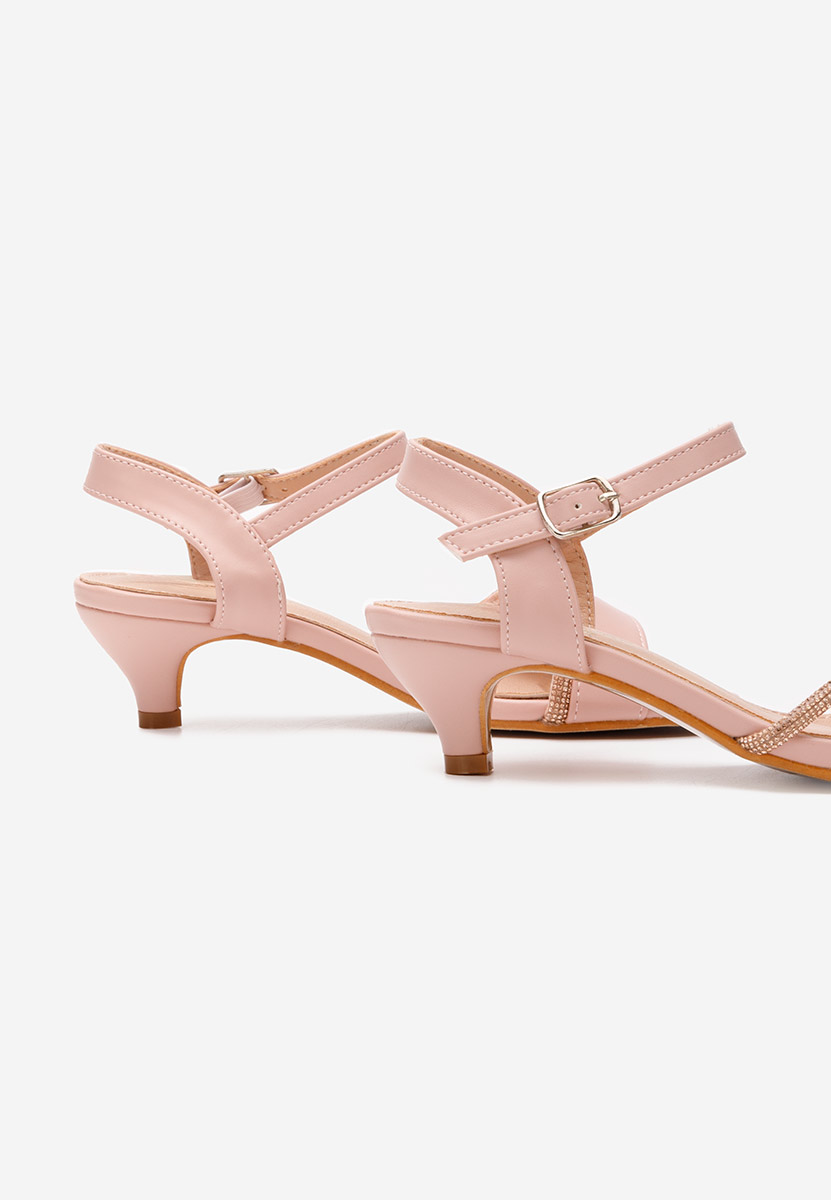 Ružové dívčí sandály Sassy