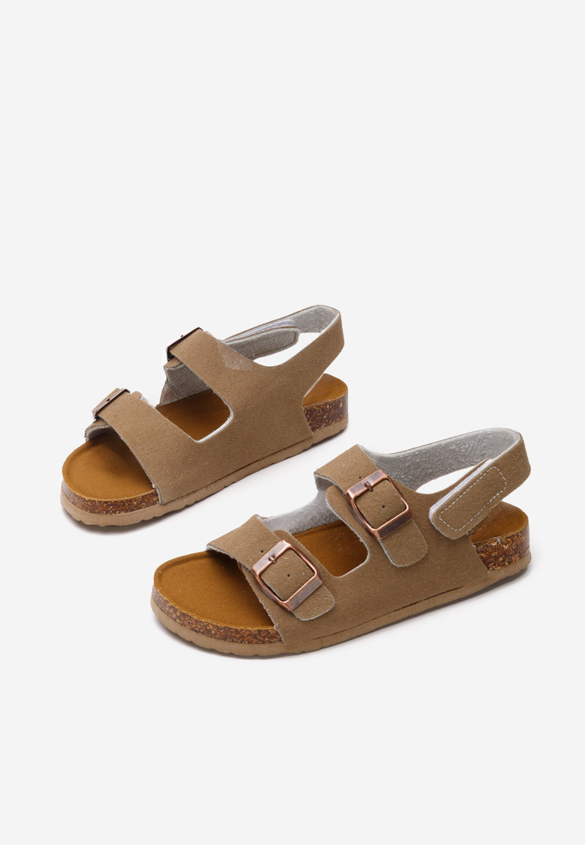 Khaki detské sandály Genesis