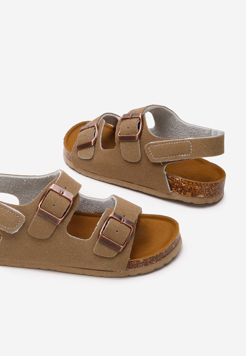 Khaki detské sandály Genesis