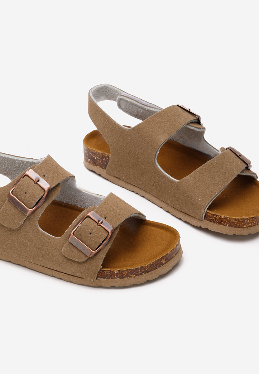 Khaki detské sandály Genesis