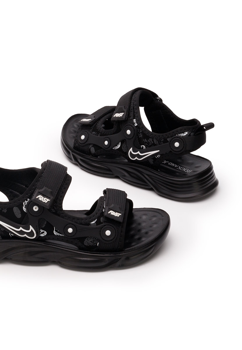 Černé chlapčenské sandály Fabiano V3