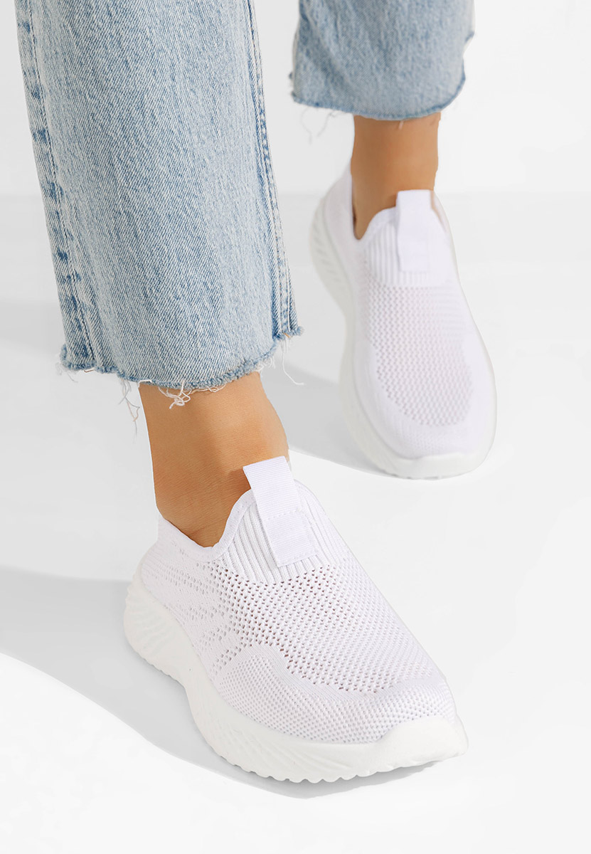Bílé slip on tenisky Jenan