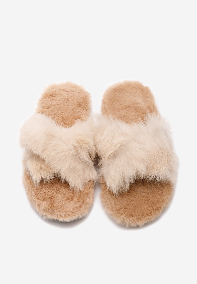 Béžové pantofle Fete Renatta