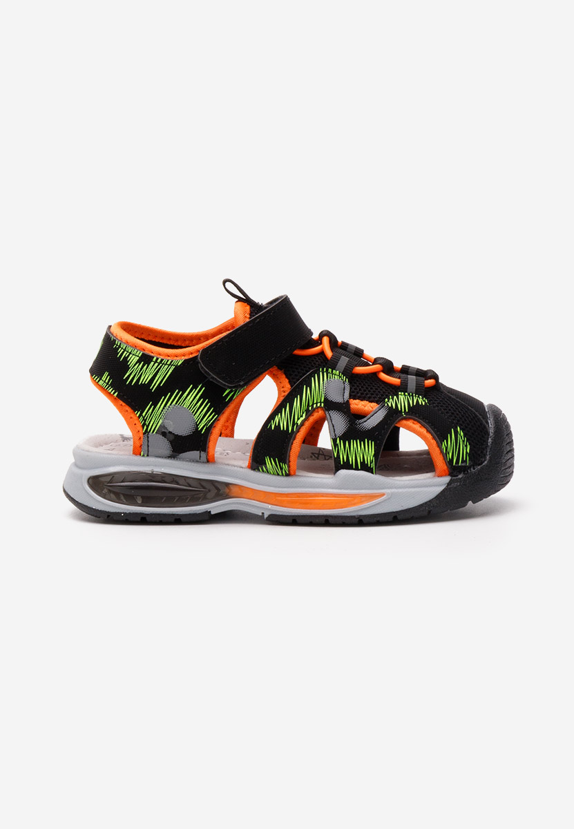 Černé chlapčenské sandály Derick V2