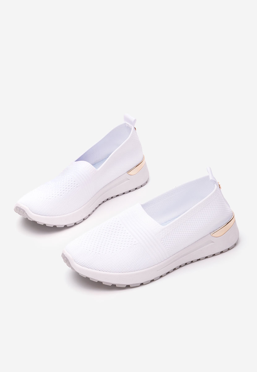 Bílé slip on tenisky Antrea