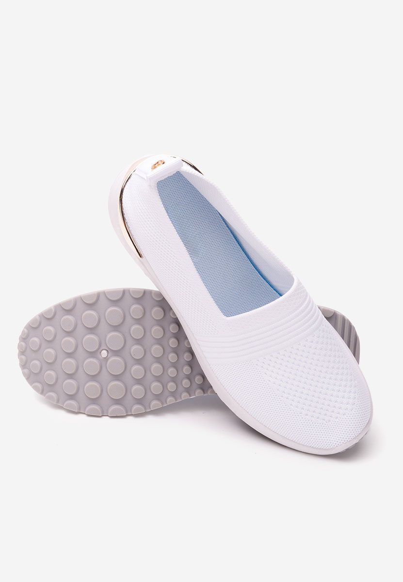 Bílé slip on tenisky Antrea