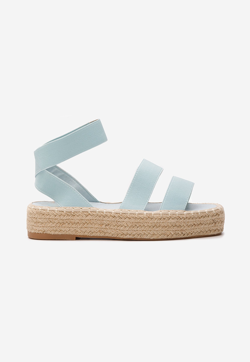 Modré dámské sandály Clarena