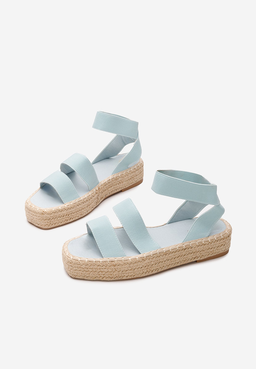 Modré dámské sandály Clarena