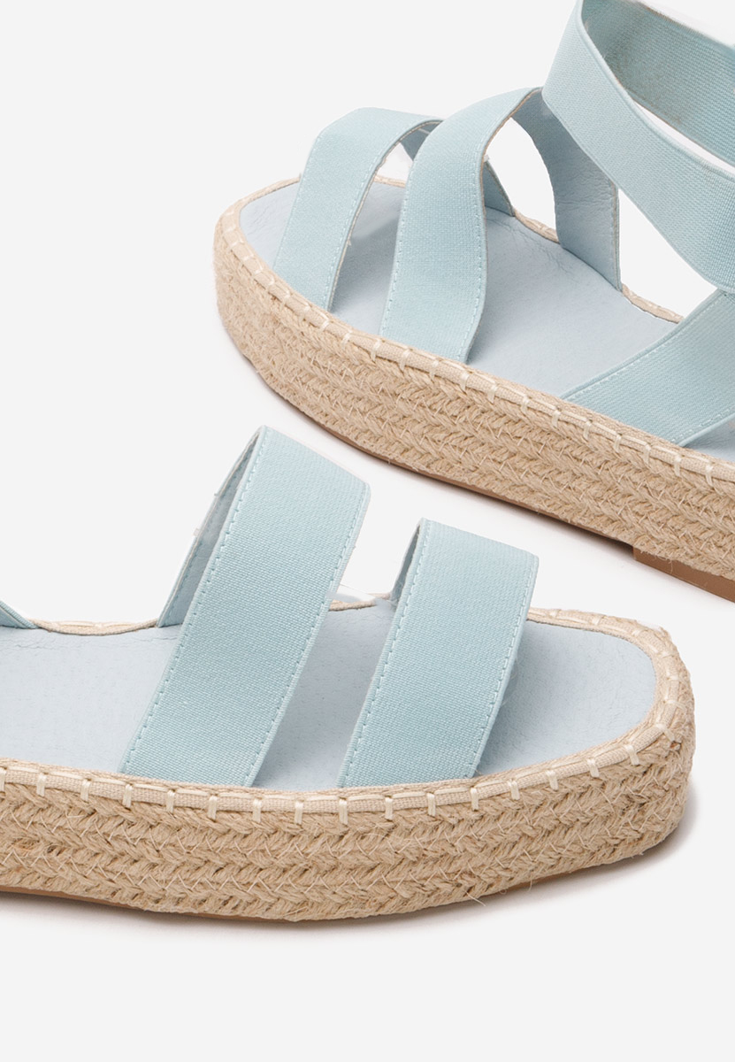 Modré dámské sandály Clarena