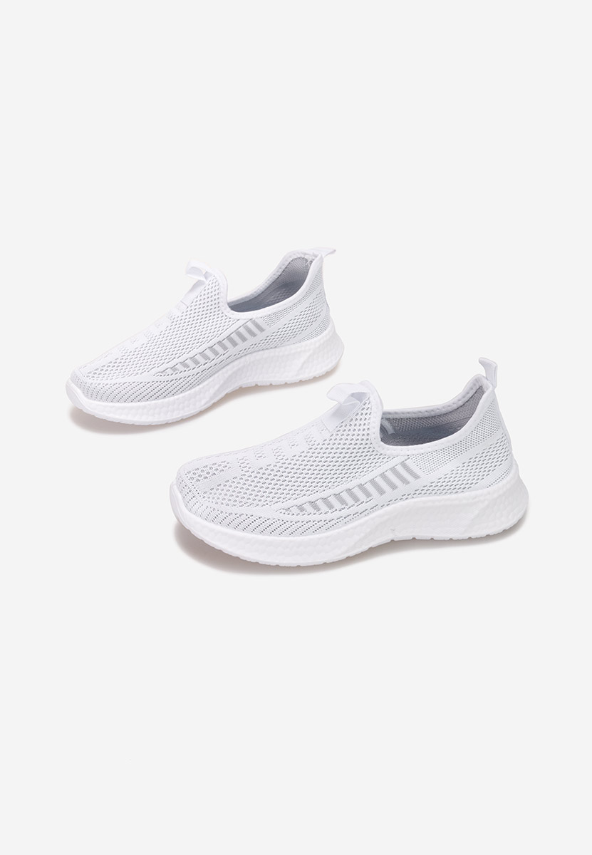 Bílé slip on tenisky Auriana