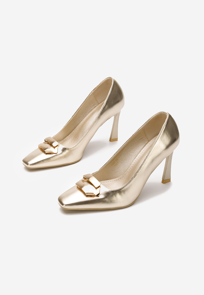 Zlaté lodičky do špičky Xeresa