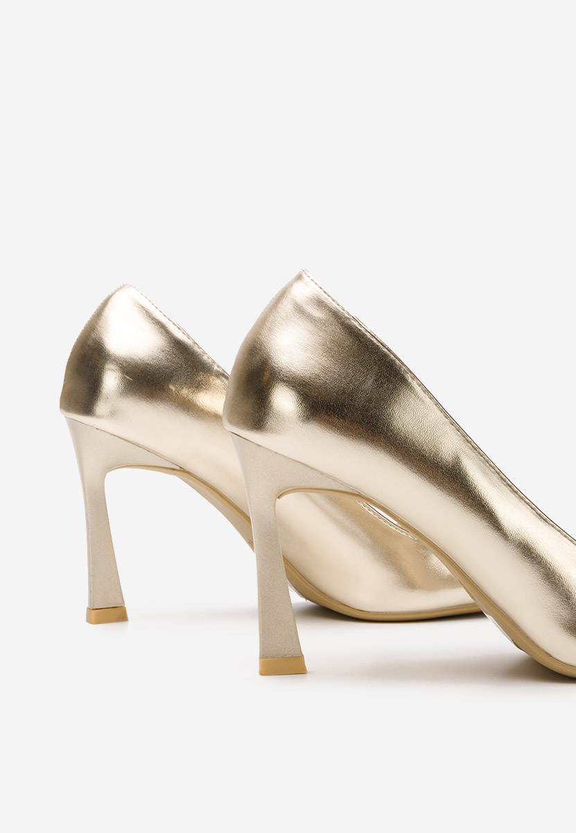 Zlaté lodičky do špičky Xeresa