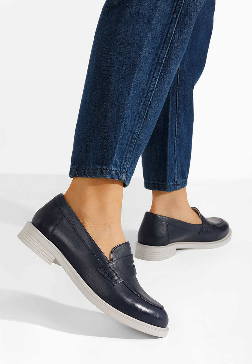 Tmavě modré loafers mokasíny Zalaya
