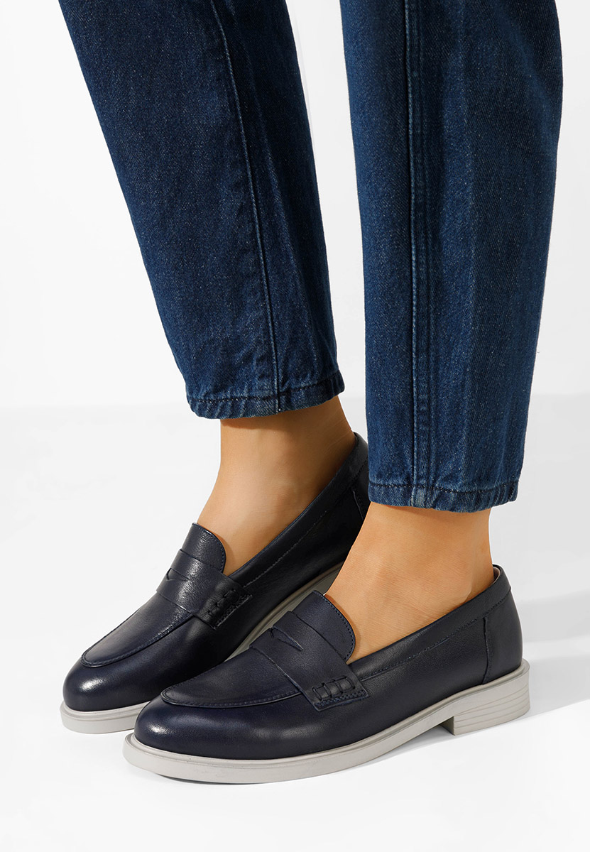 Tmavě modré loafers mokasíny Zalaya