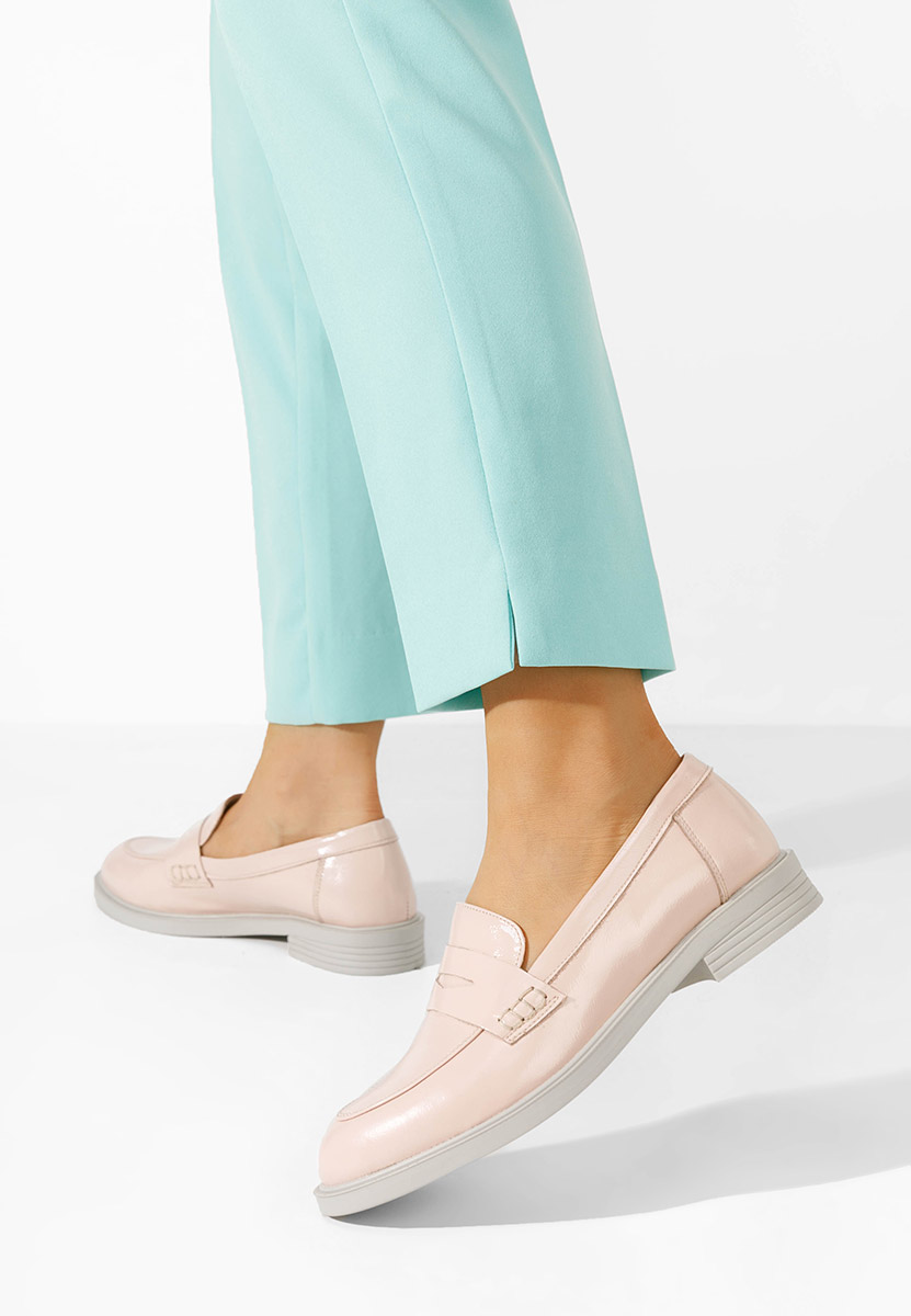 Ružové loafers mokasíny Zalaya V2
