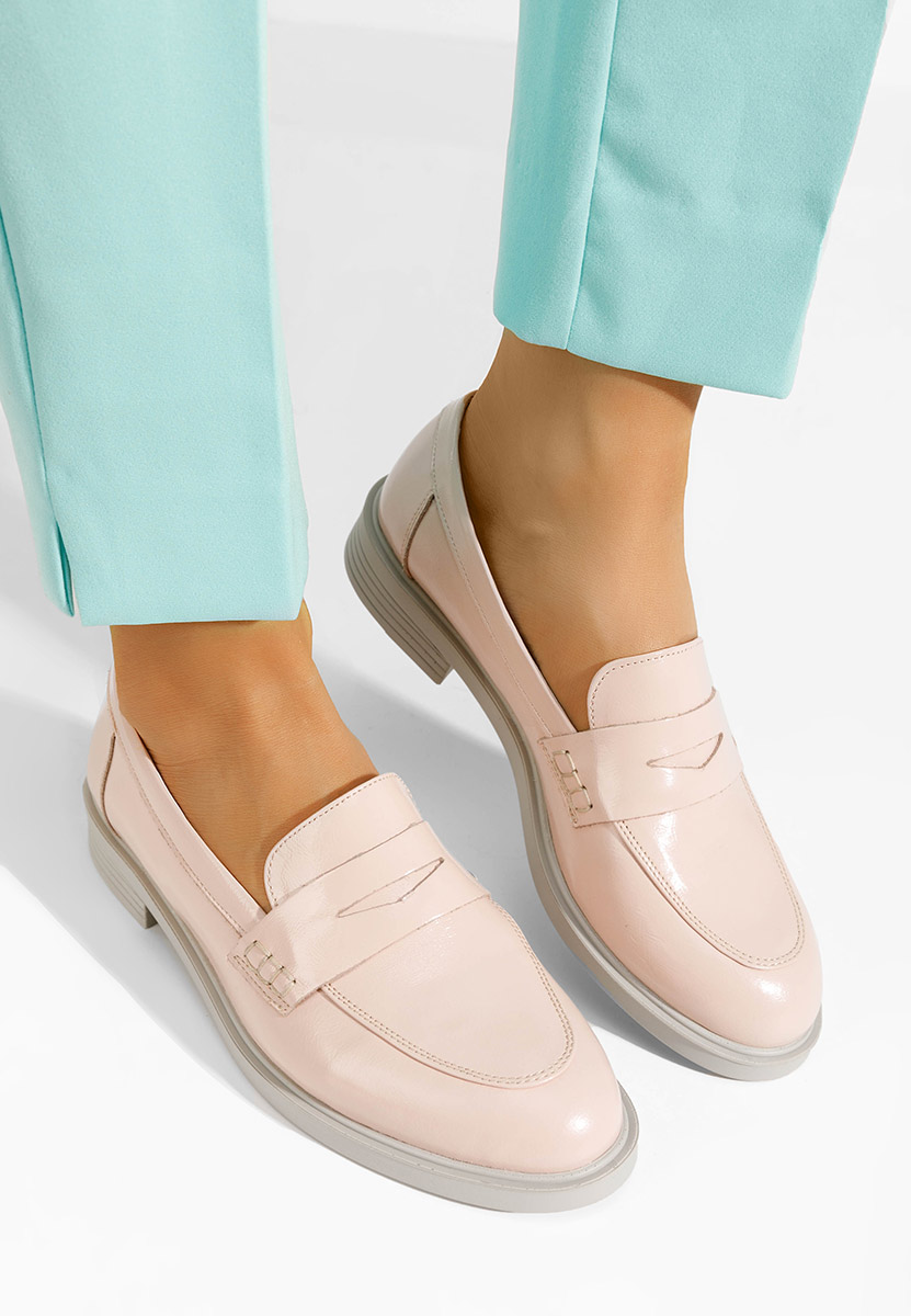 Ružové loafers mokasíny Zalaya V2