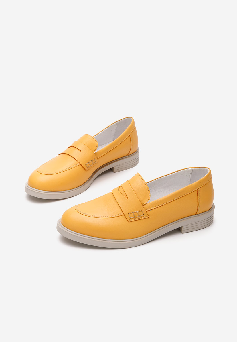 Žlutá loafers mokasíny Zalaya