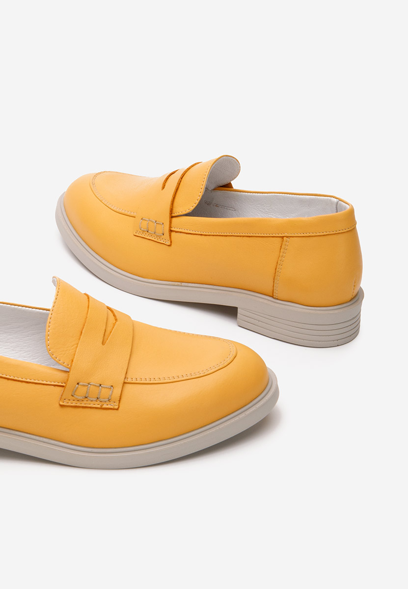 Žlutá loafers mokasíny Zalaya