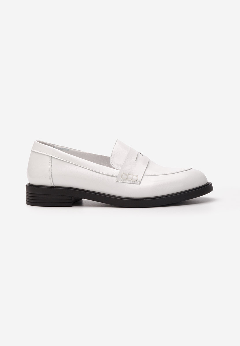 Bílé loafers mokasíny Zalaya V2