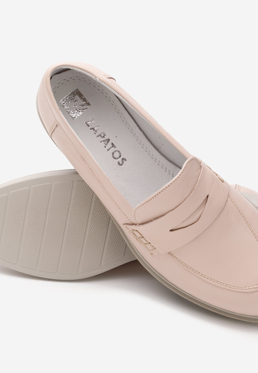 Ružové loafers mokasíny Zalaya