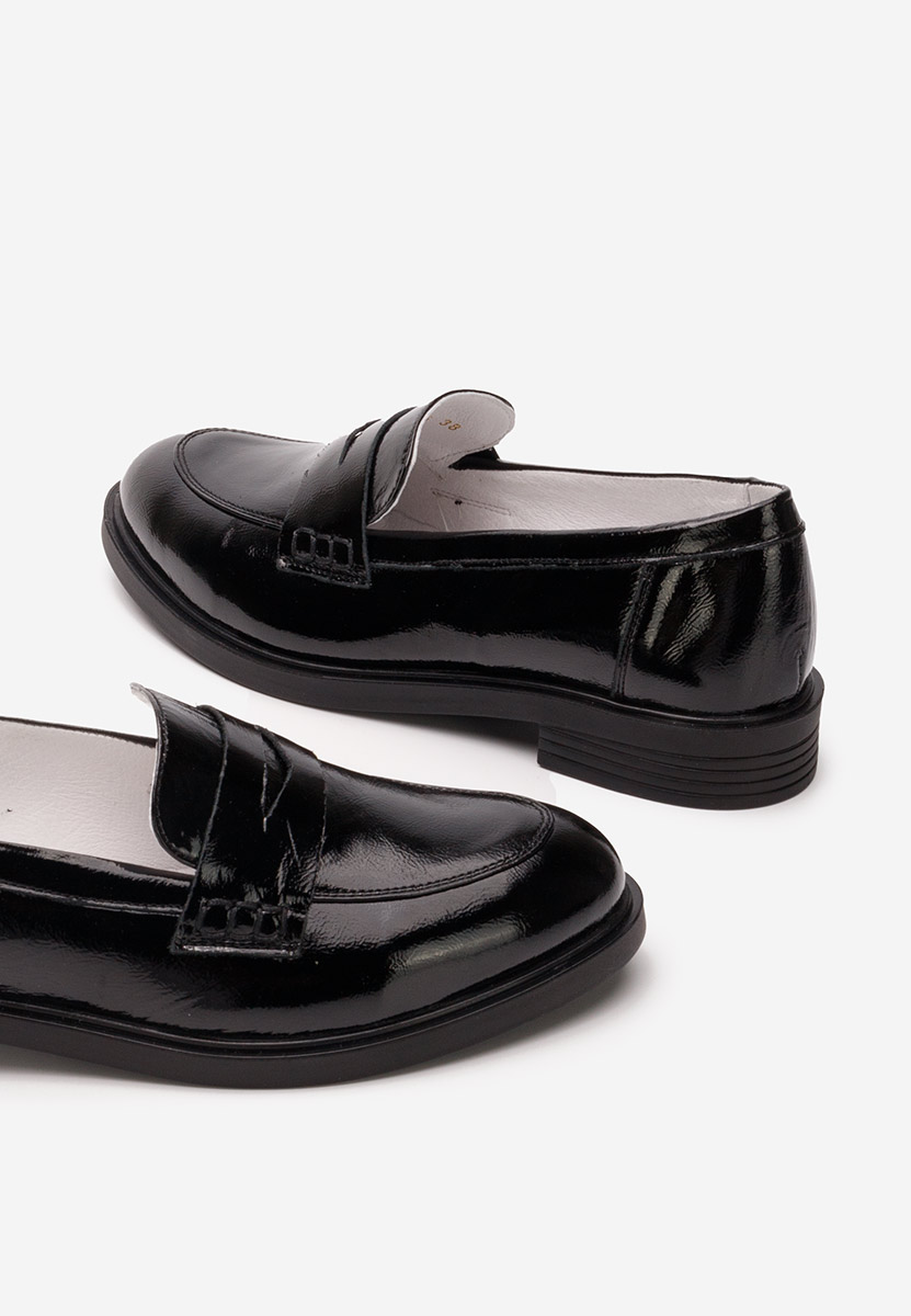Černé loafers mokasíny Zalaya V3