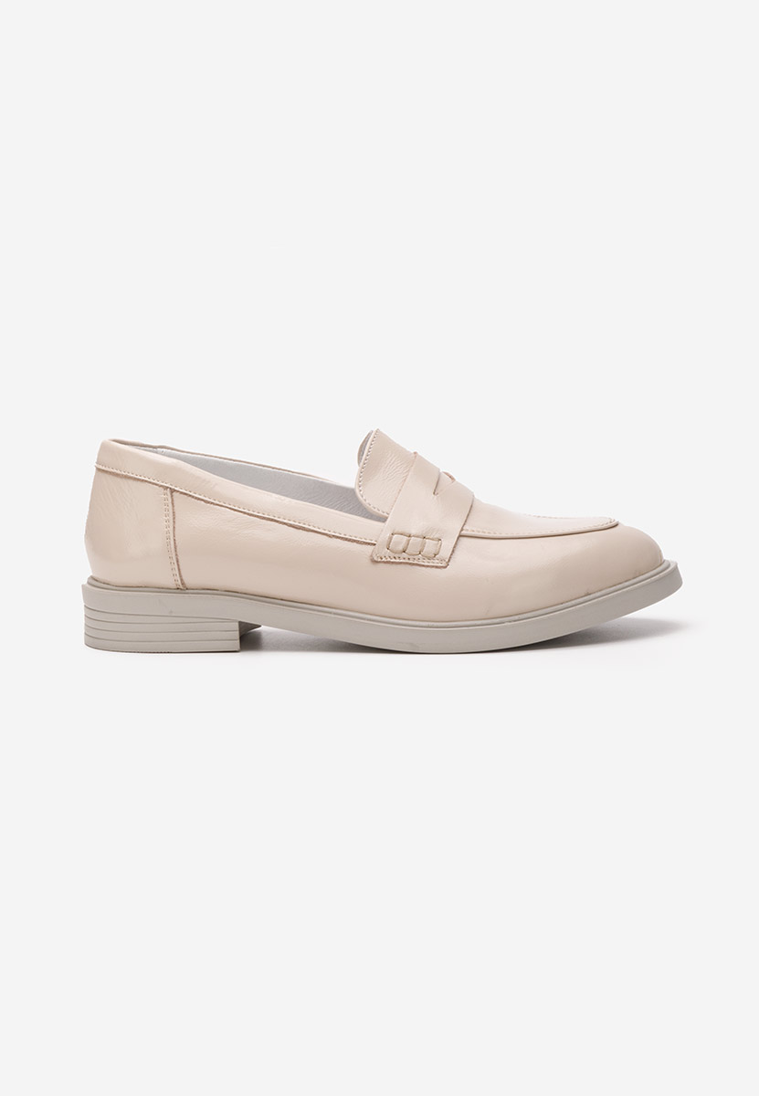 Béžové loafers mokasíny Zalaya V3