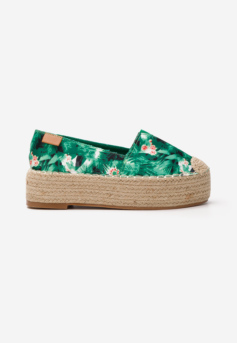 Zelené dámské espadrilky Laguna
